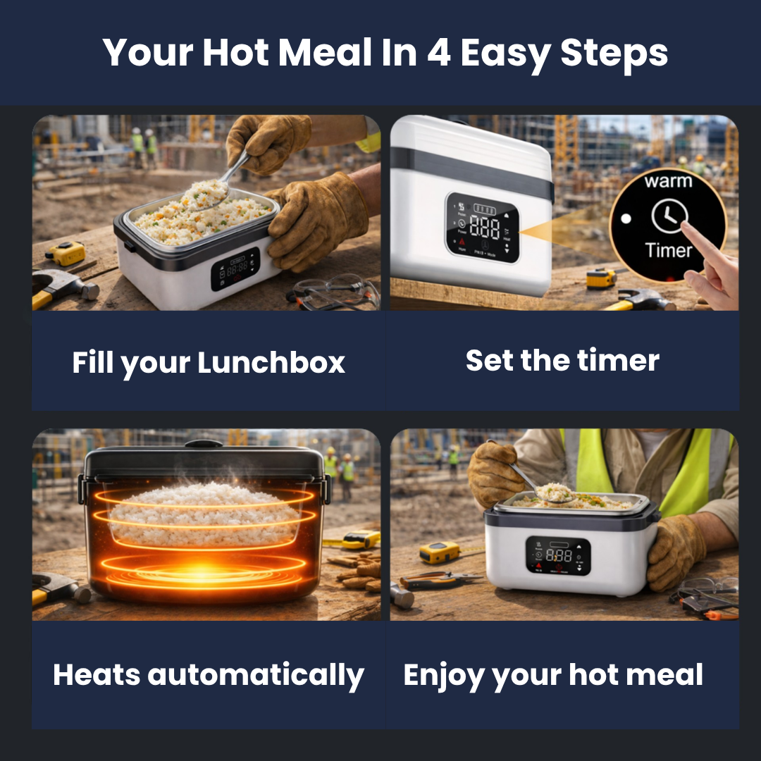 Lunch Lab - Heated Lunch Box Set